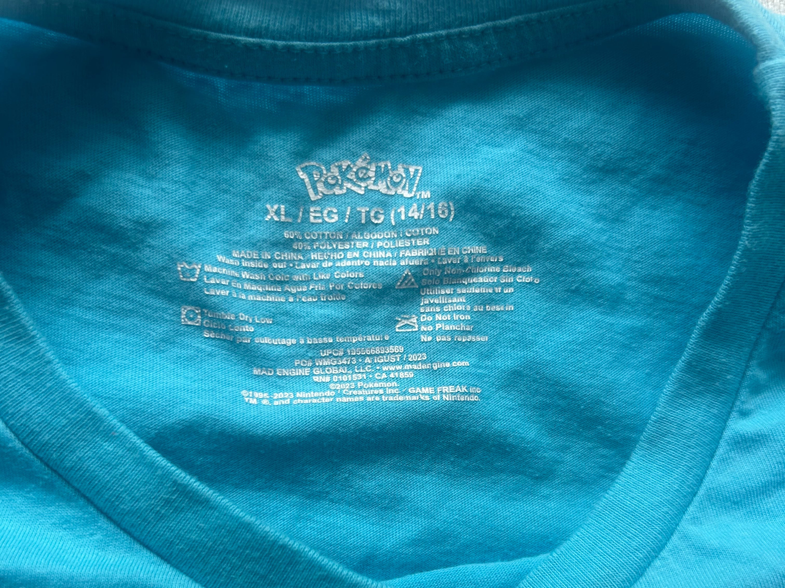 Pokémon shirt xl/14-16