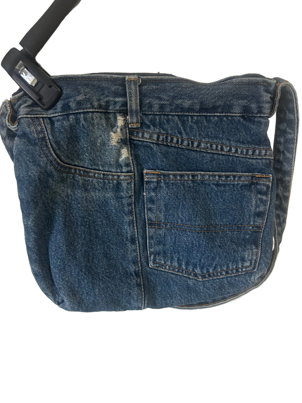 Denim crossbody bag