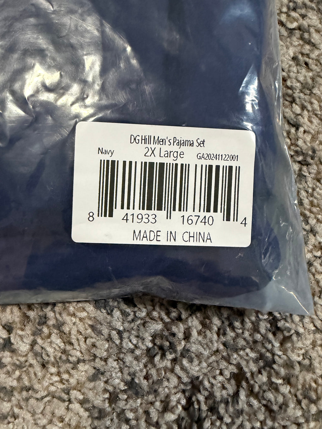 DG Hill set (2XL)
