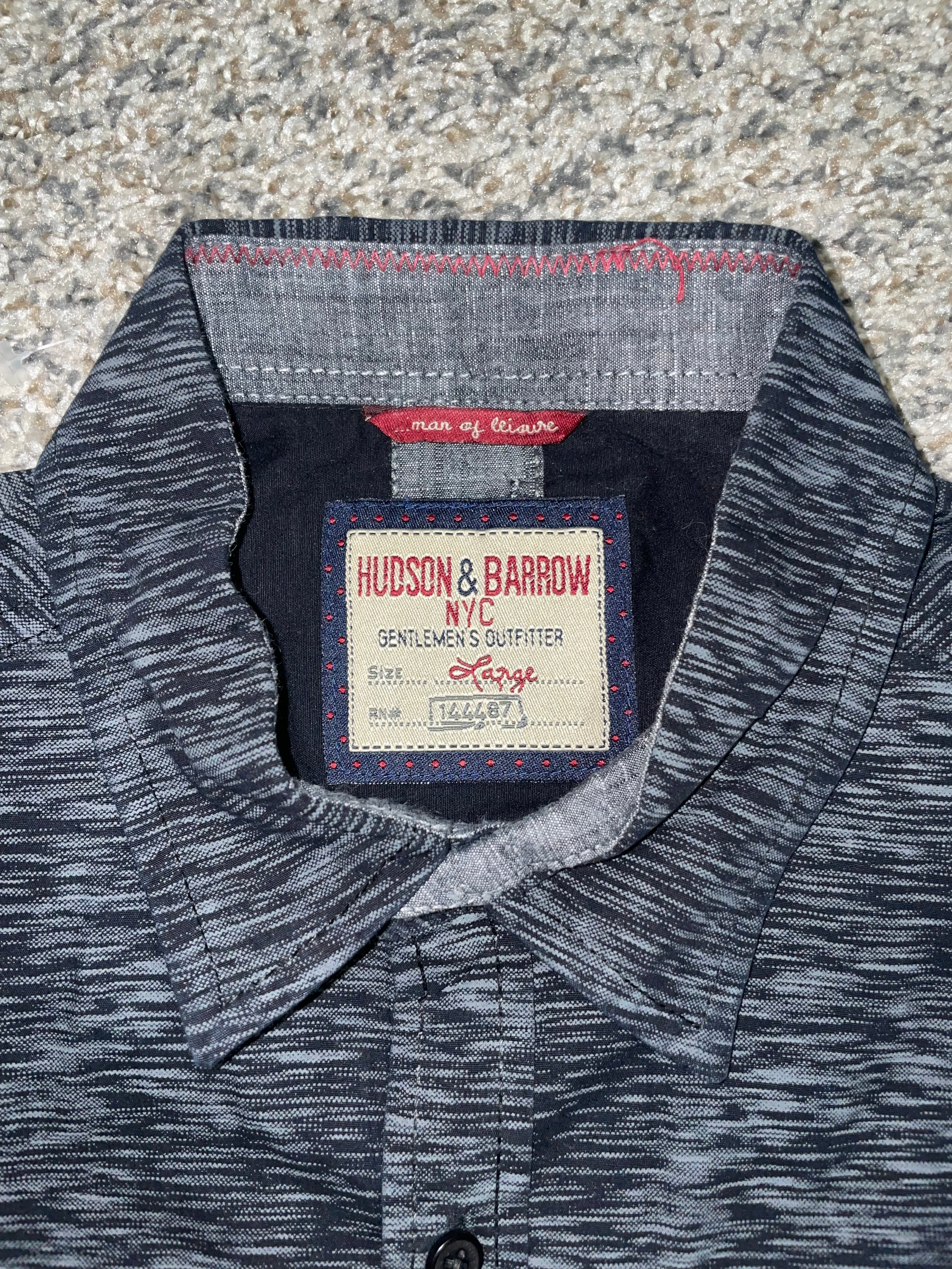 Hudson & Barrow Button up (L)