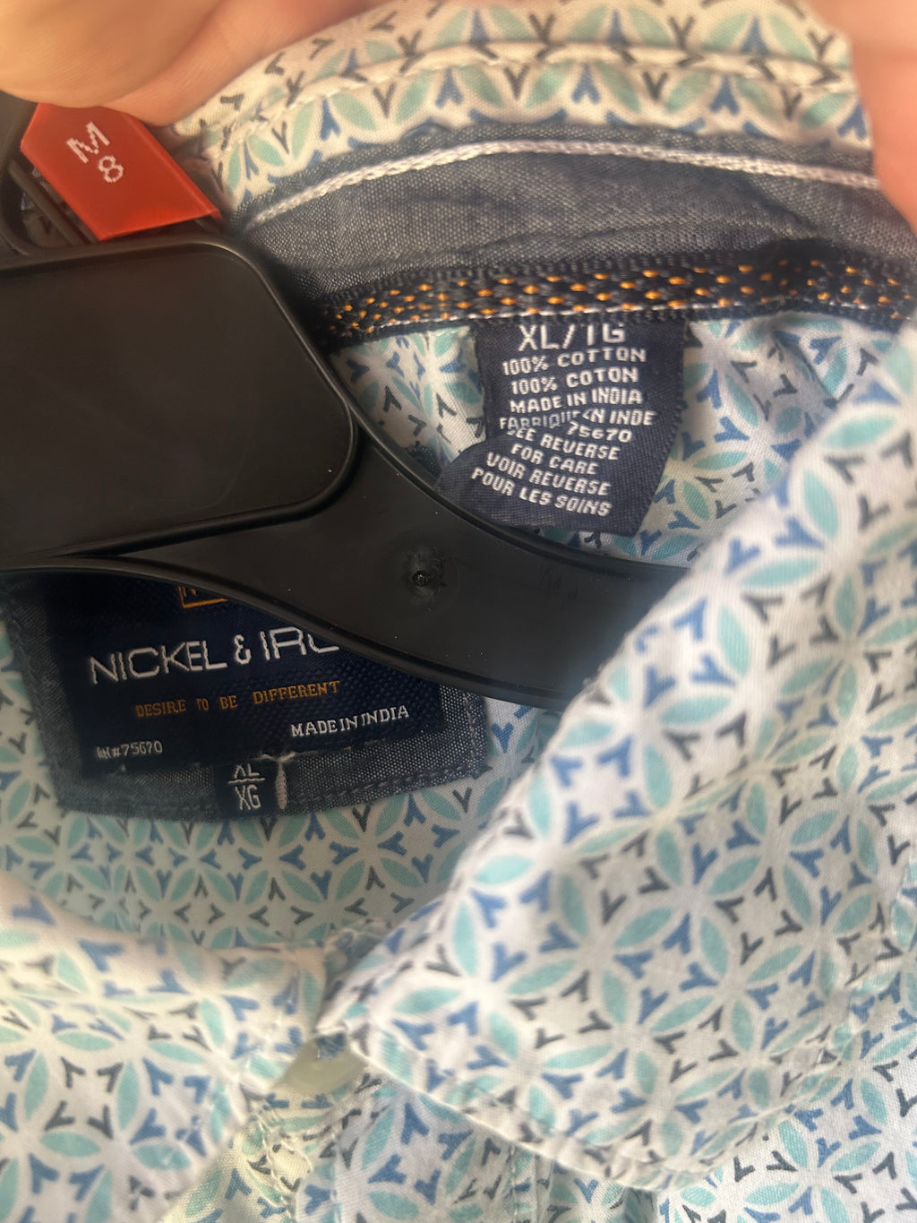 Nickel & Iron Button up