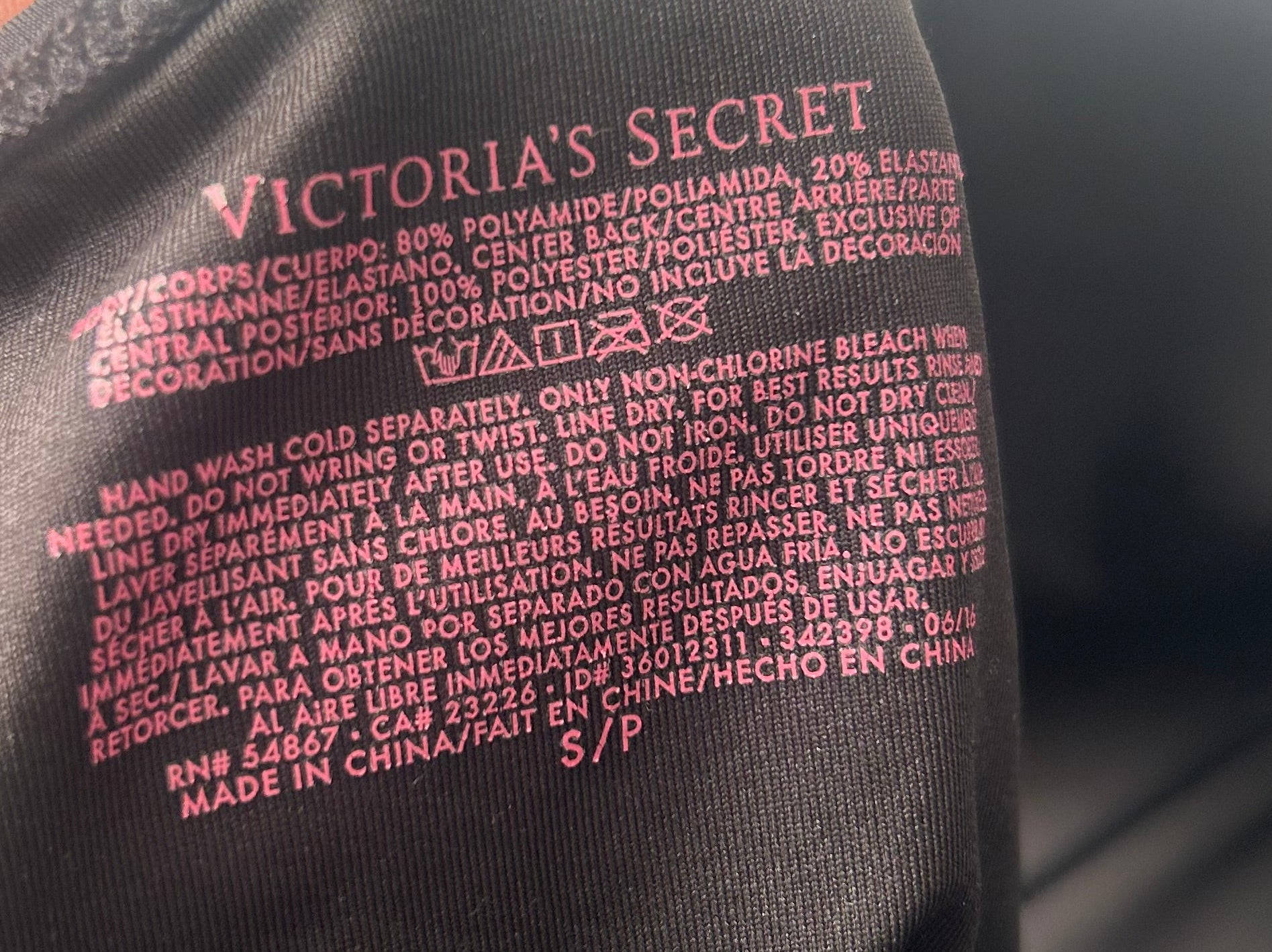 Victoria’s Secret swimsuit (S)
