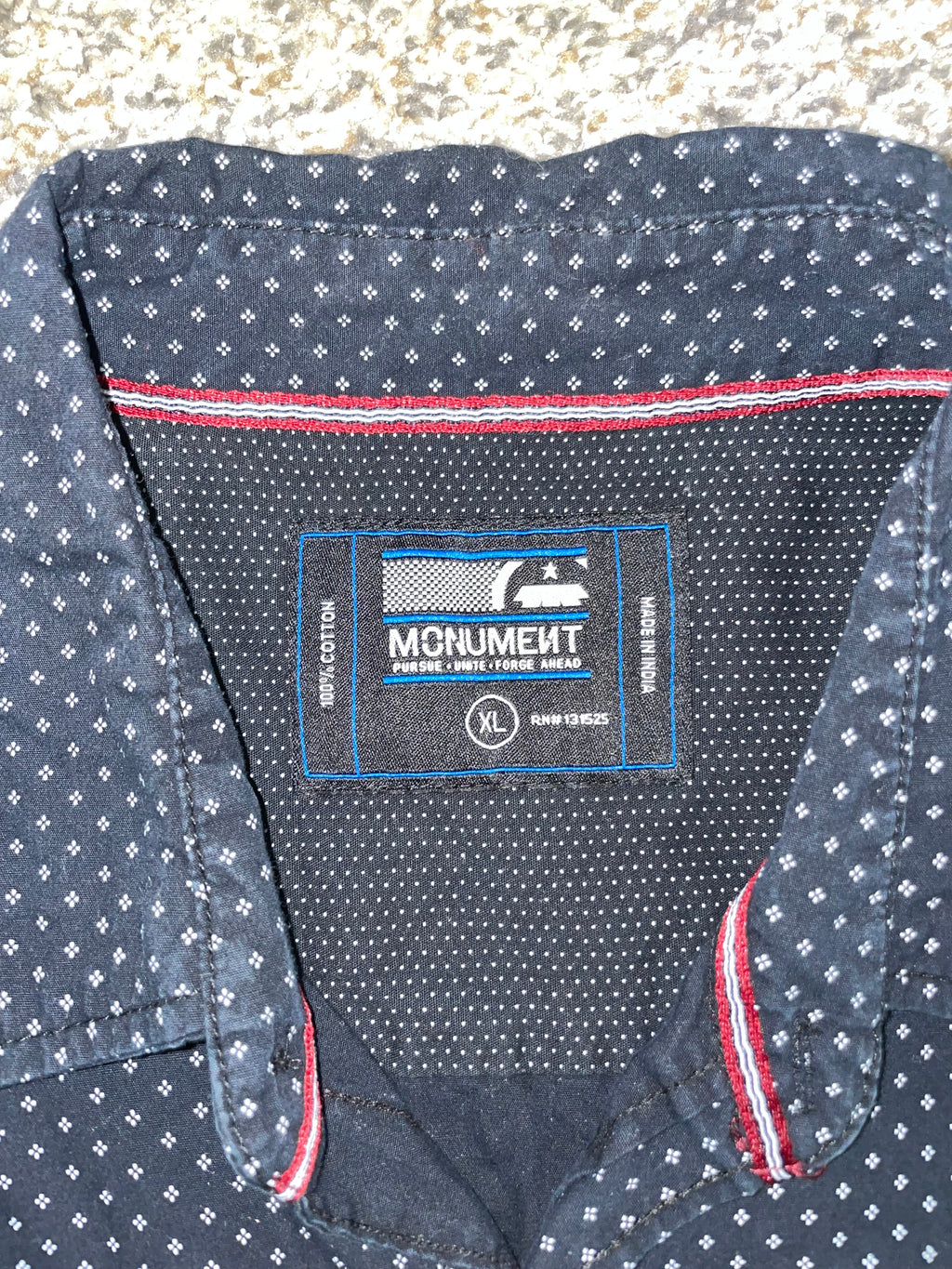Monument Button Up (XL)