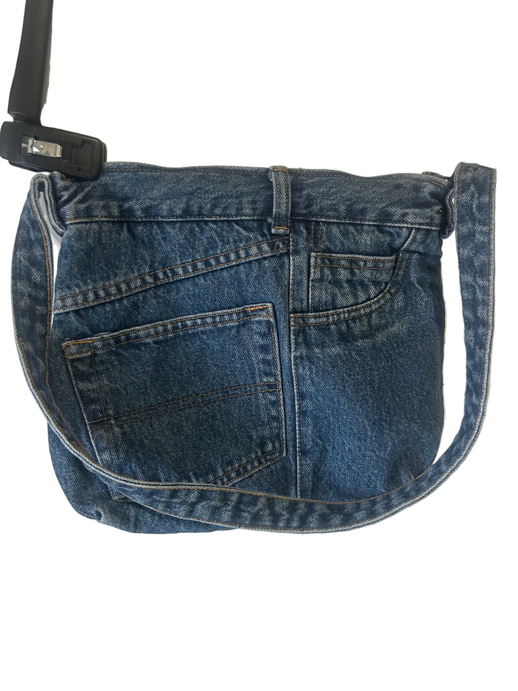 Denim crossbody bag