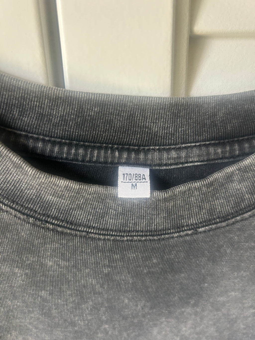 Black washed Tee M